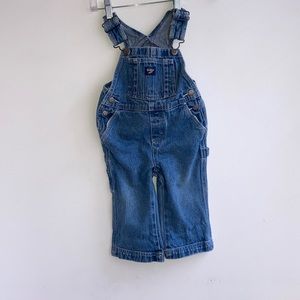 OshKosh B’gosh Light Denim Jean Carpenter Overalls Size 1T